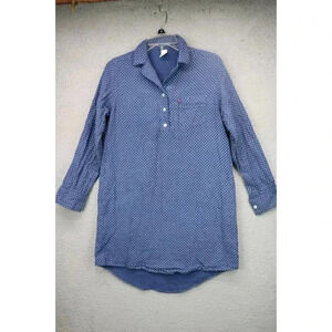 Levi Strauss & Co. Women's NIght Shirt-Size Small-Hi Lo
